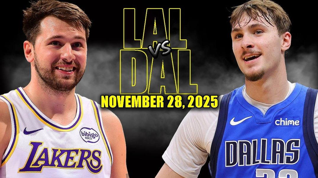 ⁣Los Angeles Lakers vs Dallas Mavericks Full Game Highlights - November 28, 2025 NBA Season