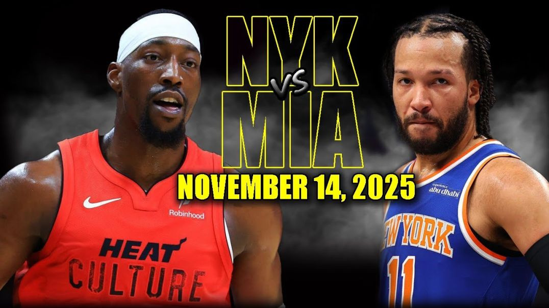 ⁣New York Knicks vs Miami Heat Full Game Highlights - November 14, 2025 NBA Season