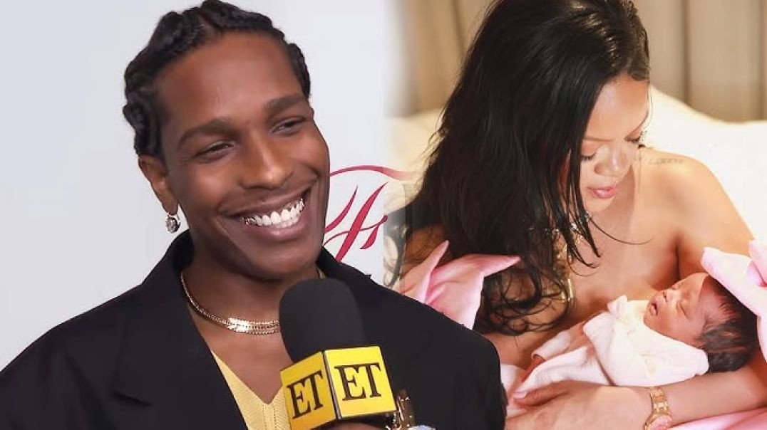 ⁣A$AP Rocky GUSHES Over Being a GIRL DAD to Baby Twin & Rocki Irish (Exclusive)