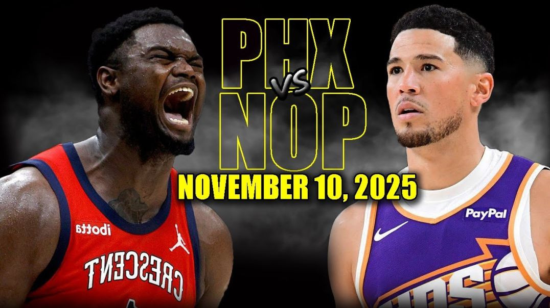 ⁣Phoenix Suns vs New Orleans Pelicans Full Game Highlights - November 10, 2025 NBA Season