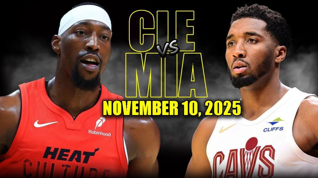 ⁣Cleveland Cavaliers vs Miami Heat Full Game Highlights - November 10, 2025 NBA Season