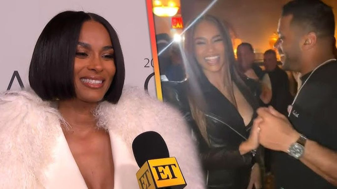 ⁣Ciara Reacts to SURPRISE 40th Birthday Bash Thrown By Hubby Russell Wilson (Exclusive)