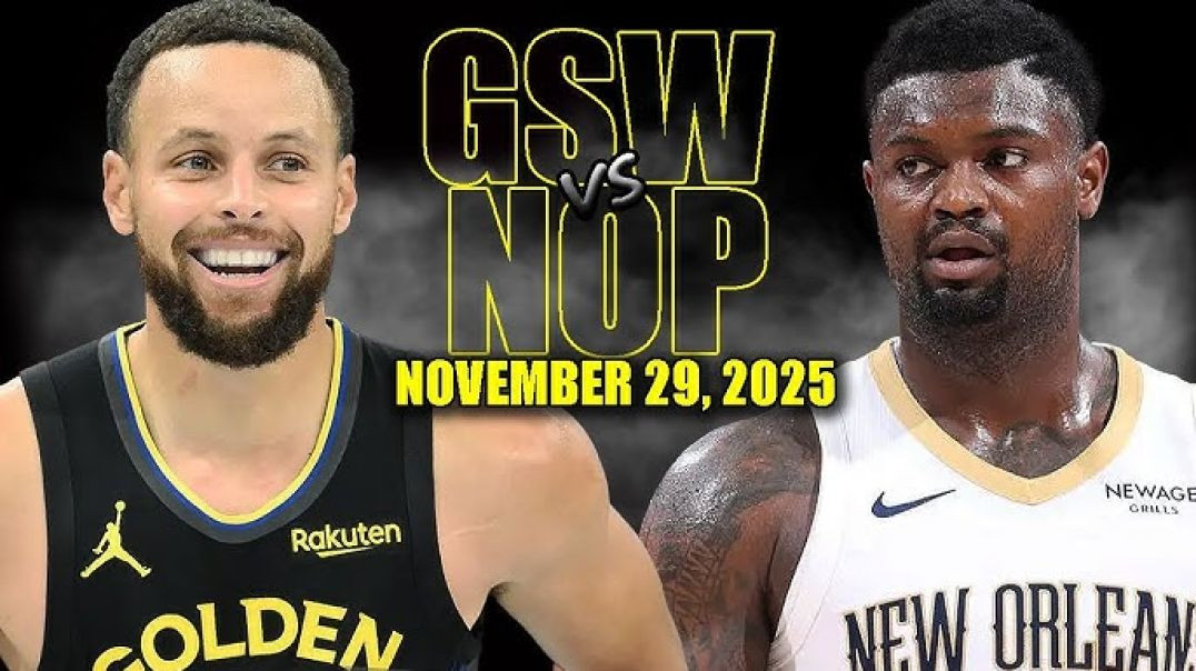 ⁣Golden State Warriors vs New Orleans Pelicans Full Game Highlights - November 29, 2025 NBA Season