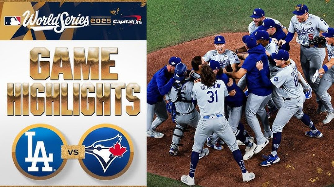 ⁣Dodgers vs. Blue Jays World Series Game 7 Highlights 11/1/25 MLB Highlights