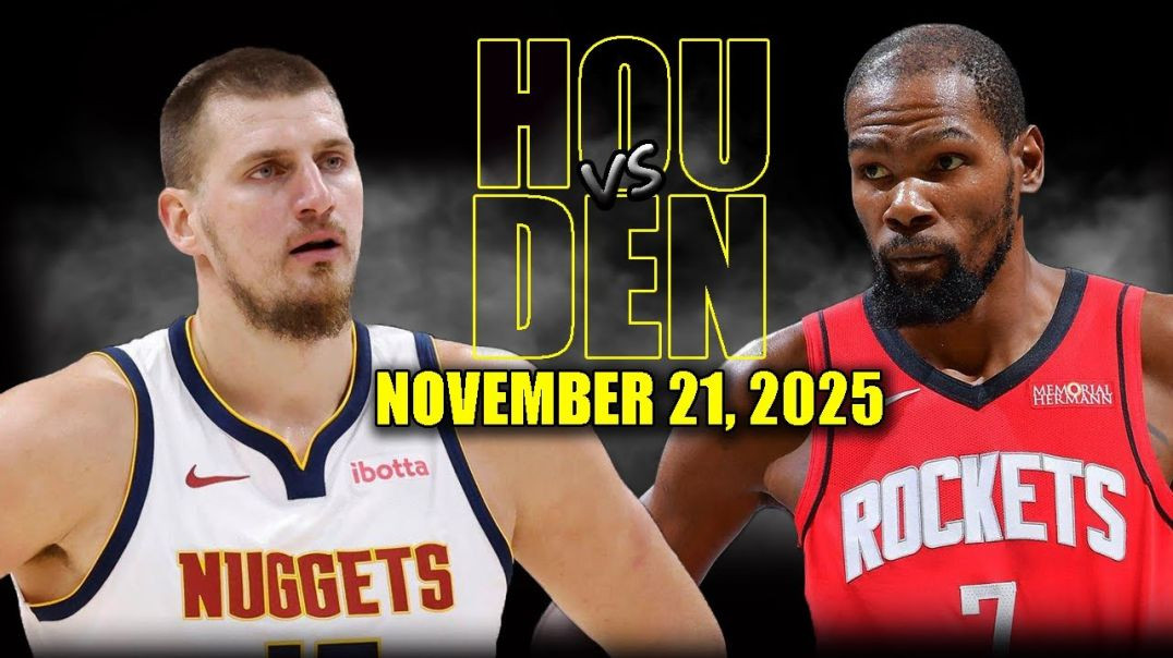 ⁣Houston Rockets vs Denver Nuggets Full Game Highlights - November 21, 2025 NBA Season