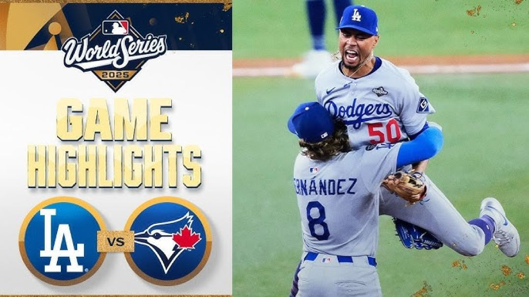 ⁣Dodgers vs. Blue Jays World Series Game 6 Highlights 10/31/25 MLB Highlights