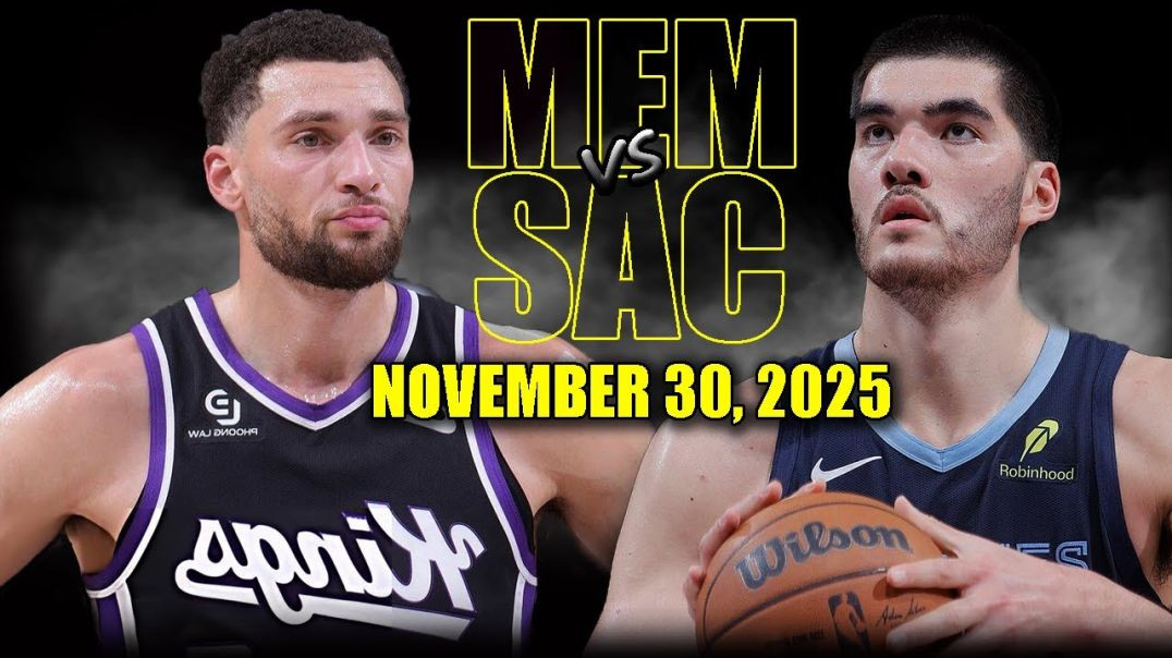 ⁣Memphis Grizzlies vs Sacramento Kings Full Game Highlights - November 30, 2025 NBA Season
