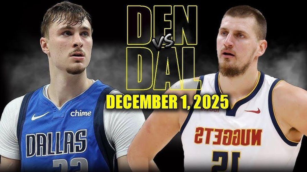 ⁣Denver Nuggets vs Dallas Mavericks Full Game Highlights - December 1, 2025 NBA Season