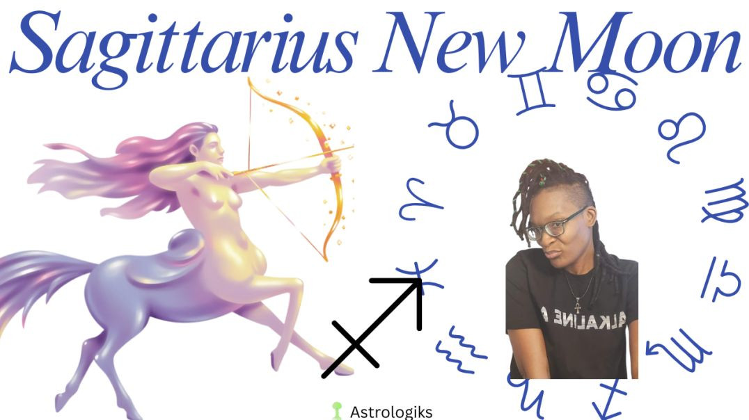 ⁣Sagittarius New Moon - Astrologiks