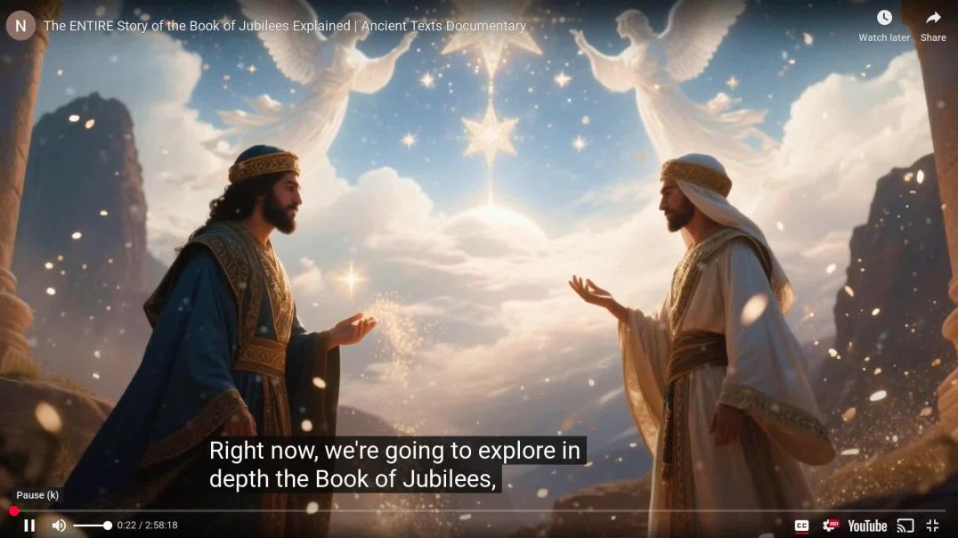 ⁣The ENTIRE Story of the Book of Jubilees Explained  Ancient Texts Documentary on YouTube