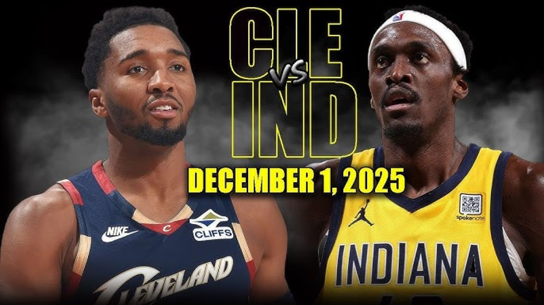 ⁣Cleveland Cavaliers vs Indiana Pacers Full Game Highlights - December 1, 2025 NBA Season