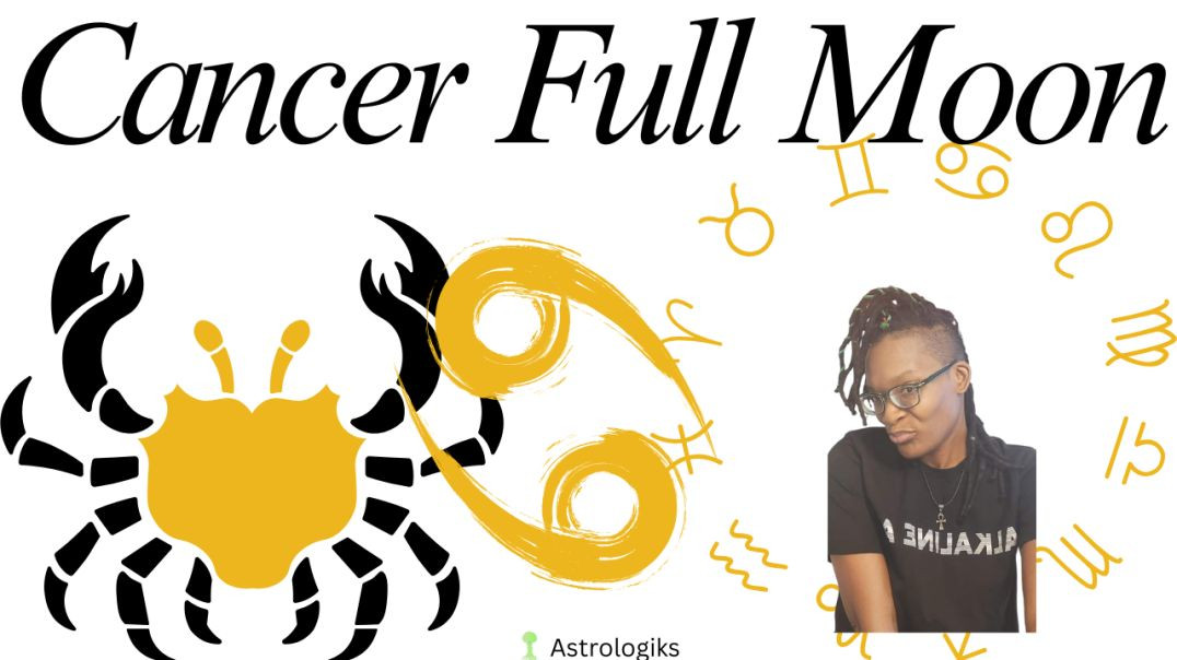 ⁣Cancer Full Moon - Balance Home and Work - Astrologiks