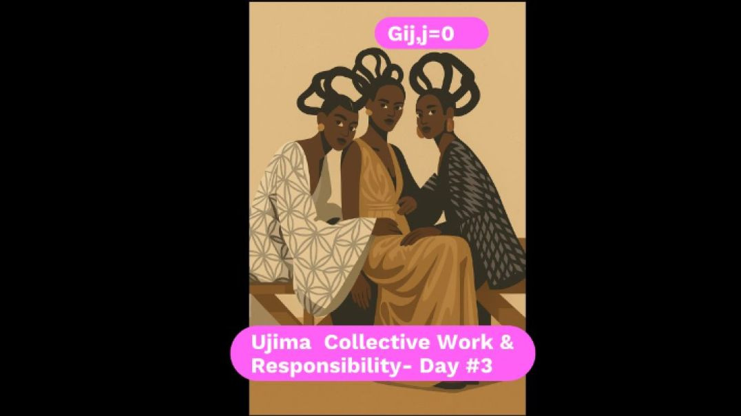 ⁣Day 3, Honoring African Roots and applying the principle of Collective Work and Responsibility!