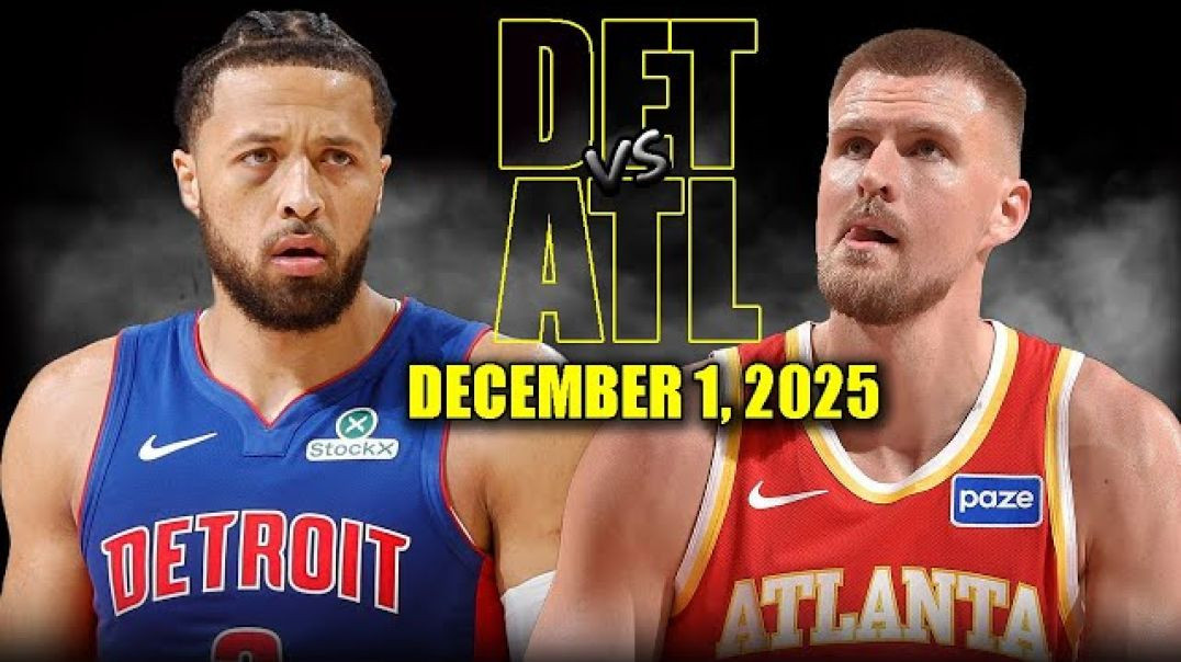 ⁣Detroit Pistons vs Atlanta Hawks Full Game Highlights - December 1, 2025 NBA Season