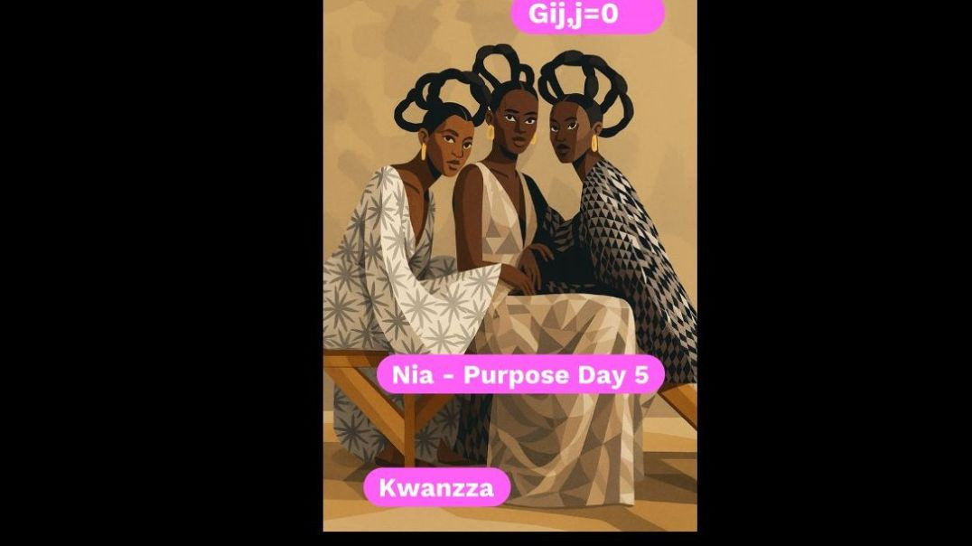 ⁣Day 5, Honoring the African Roots and applying the principle of purpose