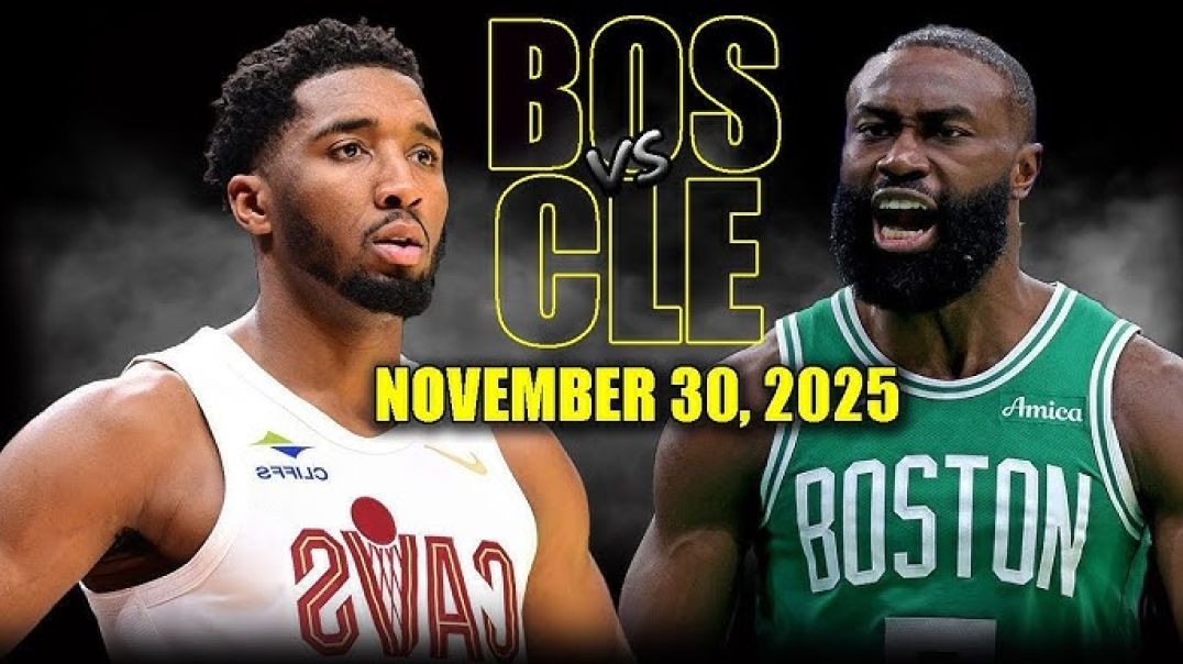 ⁣Cleveland Cavaliers vs Boston Celtics Full Game Highlights - November 30, 2025 NBA Season