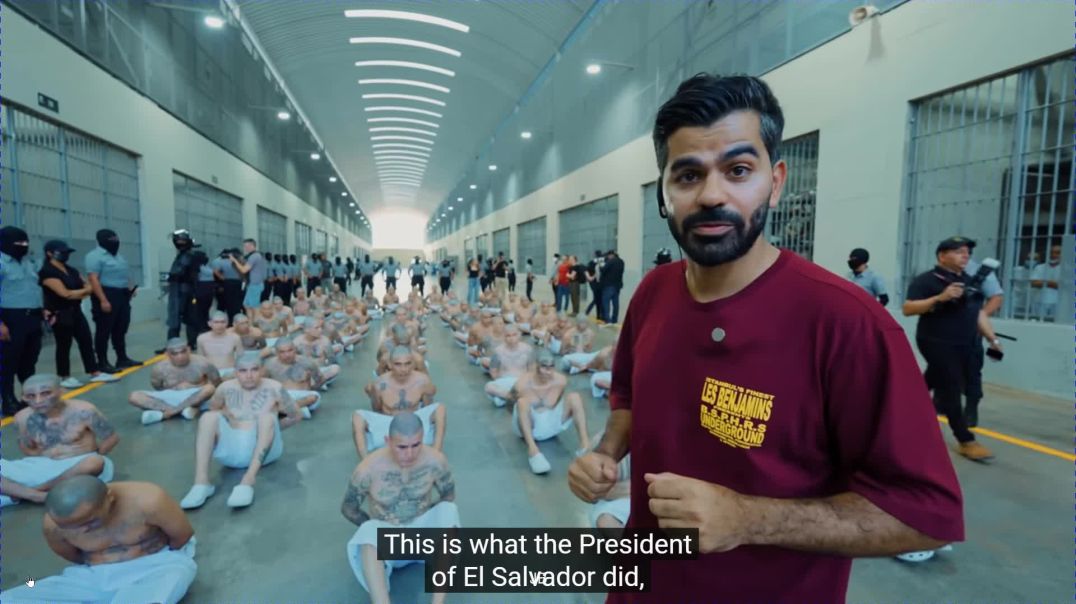⁣The World’s Biggest and Toughest Prison for Gangs El Salvador (CECOT) 🇸🇻