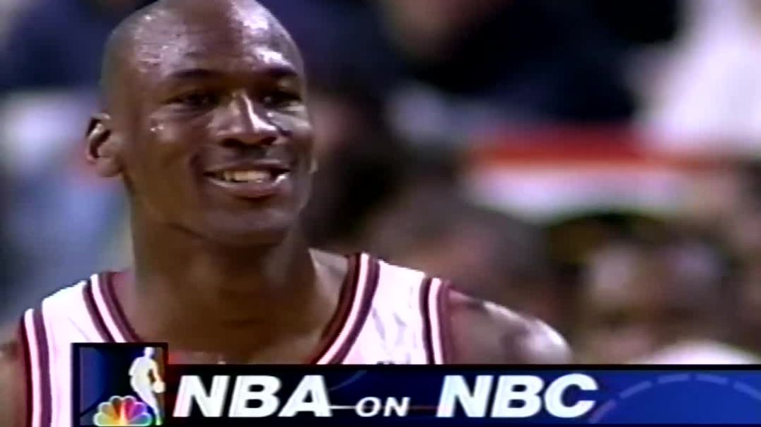 ⁣Knicks @ Bulls 1993 ECF Game 4 Jordan 54 Pts (NBA On NBC)