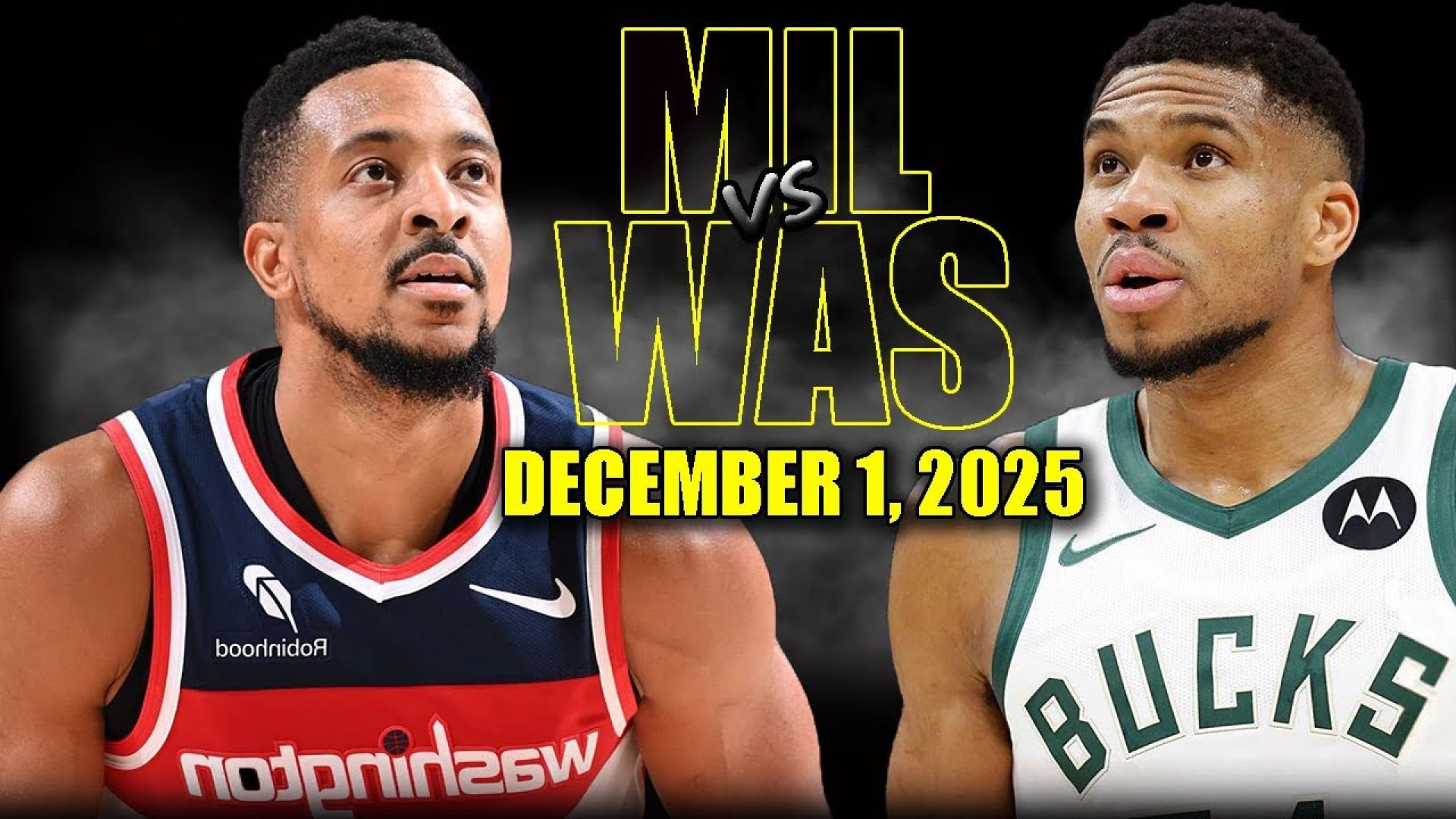 ⁣Milwaukee Bucks vs Washington Wizards Full Game Highlights - December 1, 2025 NBA Season