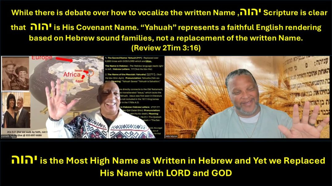 יהוה (Yahuah) Is Written in Hebrew Texts that All Bibles Come From—Yet Replaced With LORD and GOD