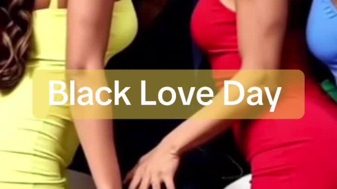 ⁣Black love day