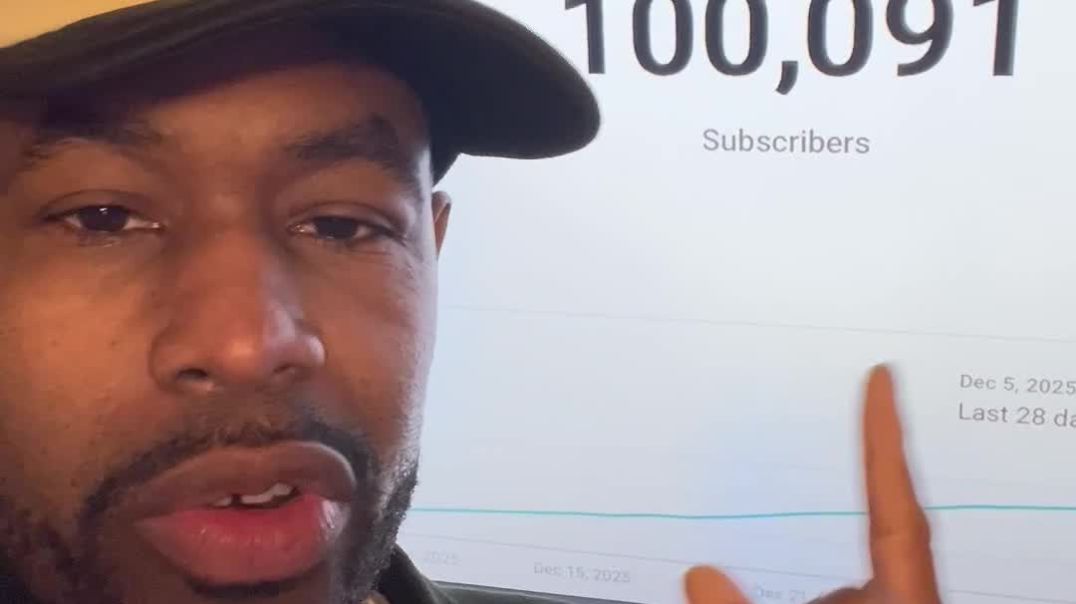 ⁣J Funk reaches 100K subscribers on YouTube