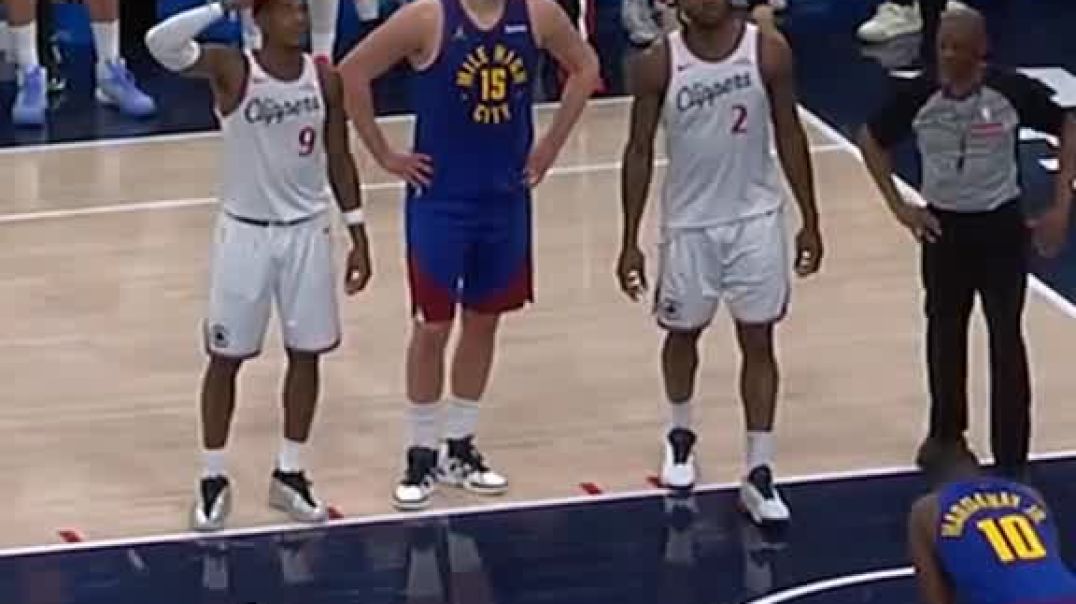 ⁣WILD ENDING TO NUGGETS - CLIPPERS