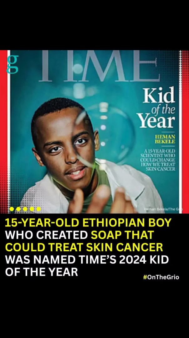 15-year-old creates soap to treat skin cancer!