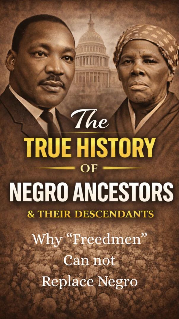 Why Freedmen Cannot Replace Negro (Part-2 Negro Series)