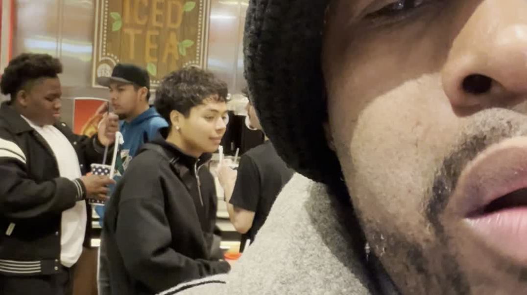 ⁣J Funk gets spotted by Fans at Raising Canes NBA All Star Weekend 2026