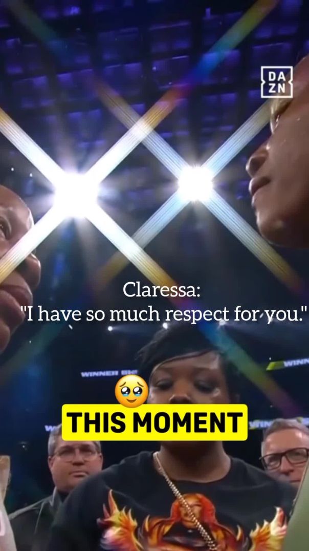 Claressa Shields and Franchon Crews-Dezurn make amends after their fight 🥺🥰🙏🏾🤝🏾👏🏾🙌🏾🖤