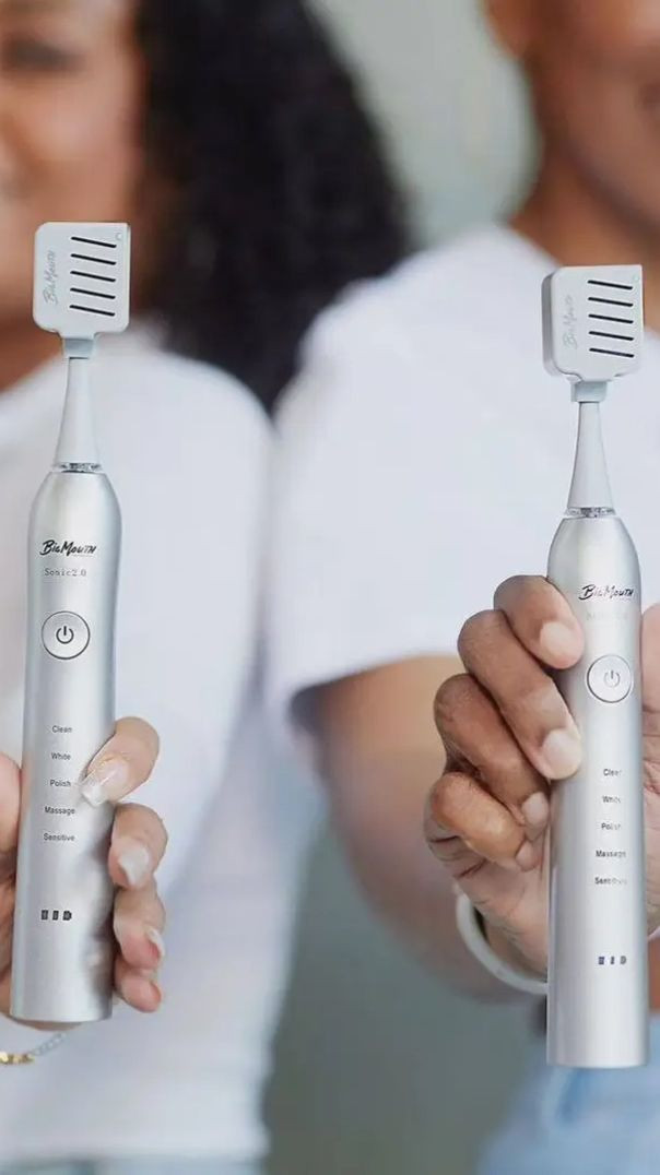 First Black woman to launch an electric toothbrush!
