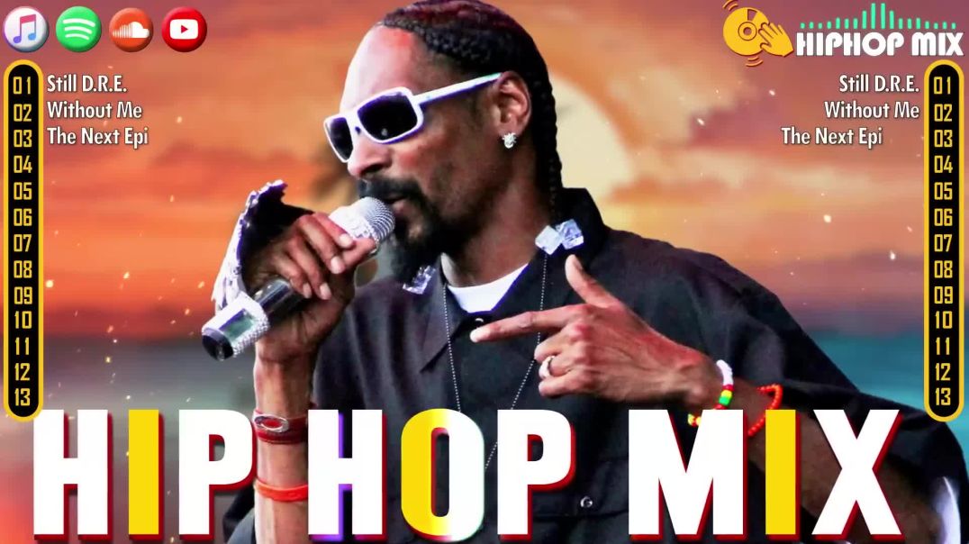 ⁣Snoop Dogg, Eminem, Ice Cube, 50 Cent, Lil Jon, 2Pac, Dr Dre, DMX - 90s HIPHOP MIX 🔥🔥🔥🔥