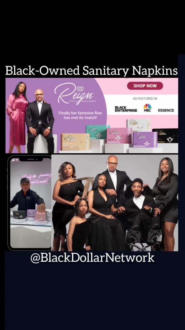 BLACK-OWNED SANITARY NAPKINS!!!