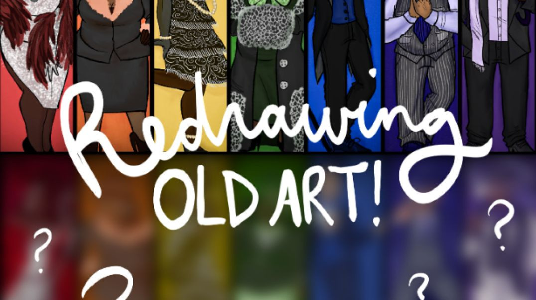 Re-Drawing Art From 2022 (Rainbow Harlem Renaissance)