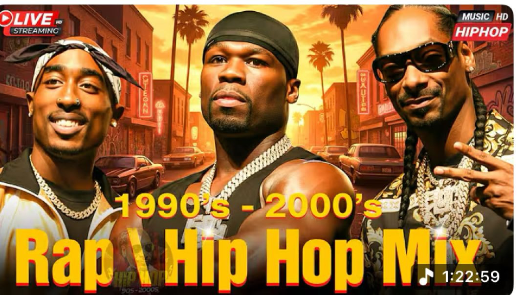 ⁣OLD SCHOOL HIP HOP MIX 2025 💥 Snoop Dogg, 50 Cent, Dr.Dre, 2Pac, Biggie, Eazy-E, Eminem, The Game