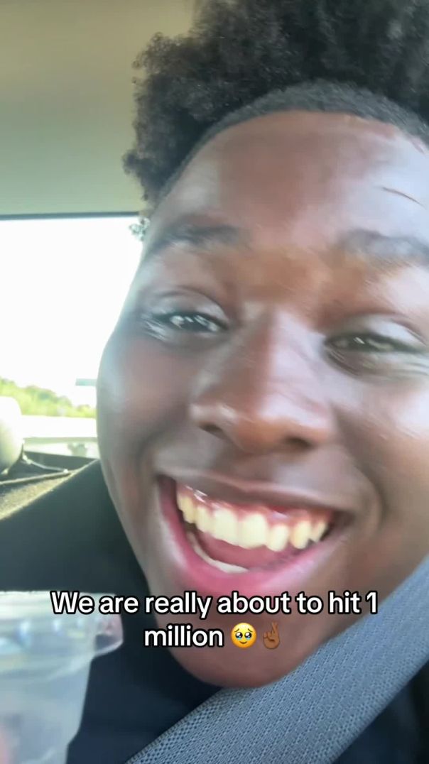 We’re about to hit 1 million followers 🥹🤞🏾❤️‍🩹