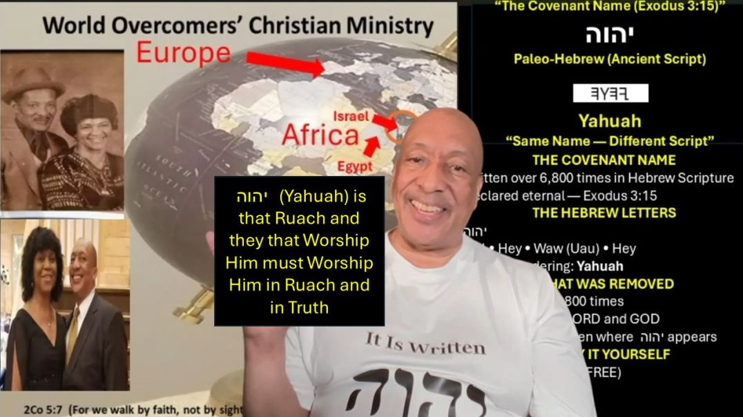 ⁣יהוה (Yahuah) is that Ruach and they that Worship Him must Worship Him in Ruach and in Truth - Pt B