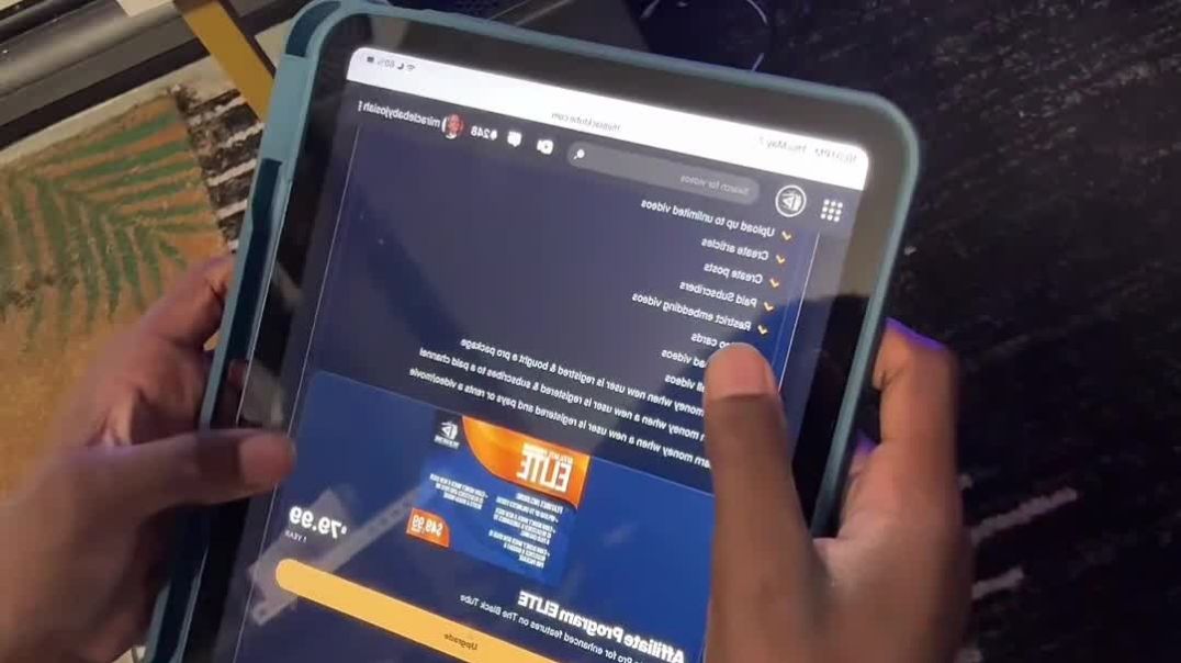 ⁣How to upgrade to Pro on TheBlacktube