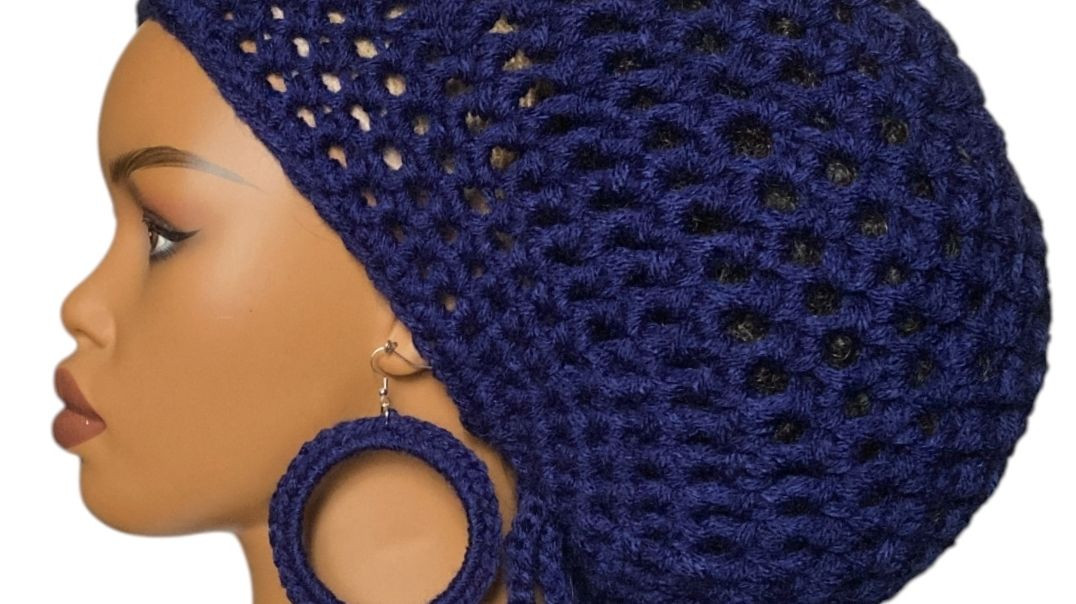 Crochet hats for locs
