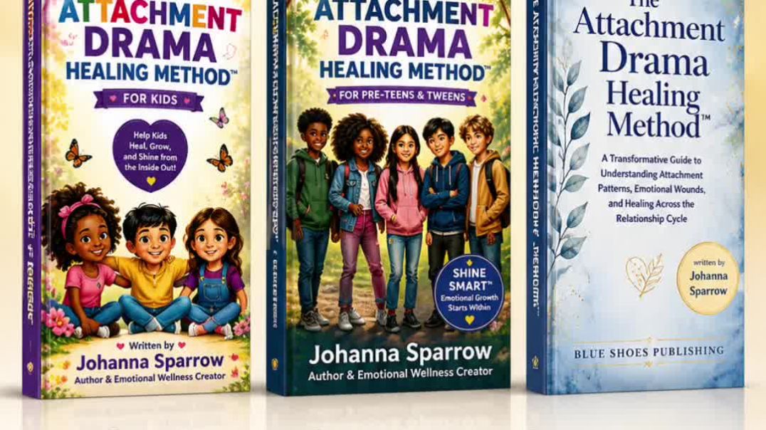 The Attachment Drama Healing Method™ | Now Available for Kids, Pre-Teens & Tweens 📚💜