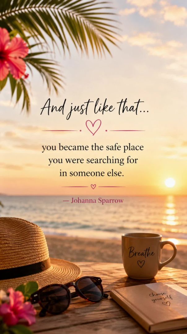 And Just Like That... You Became the Safe Place