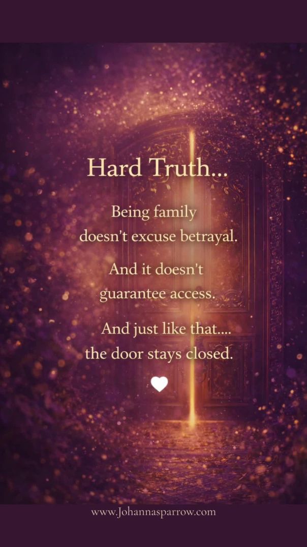 Hard Truth... Being Family Doesn't Excuse Betrayal 🤍 | Protect Your Peace