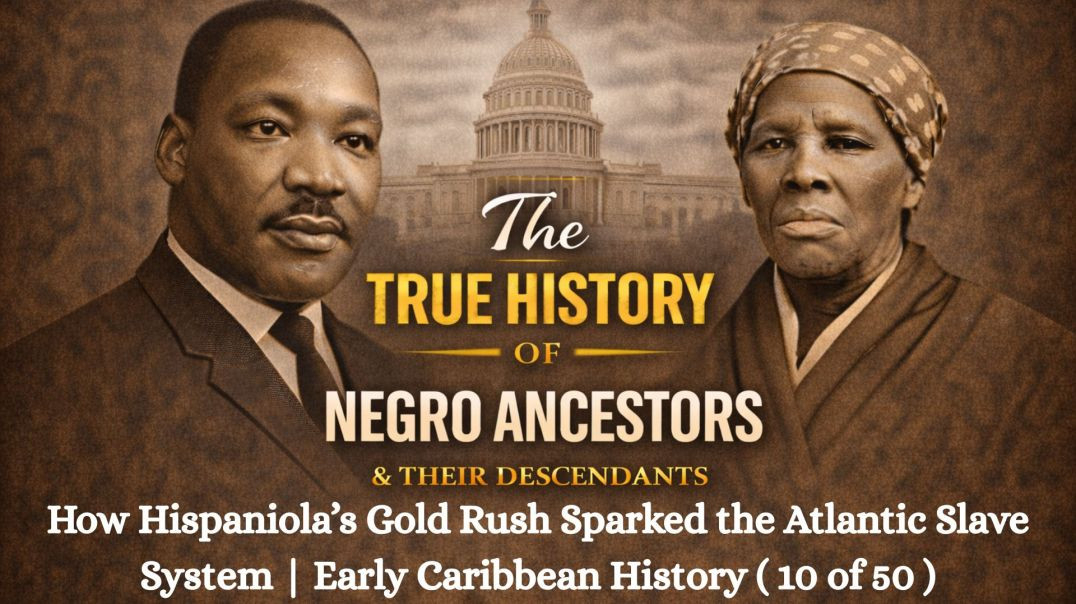 ⁣How Hispaniola’s Gold Rush Sparked the Atlantic Slave System | Early Caribbean History (10 of 50)