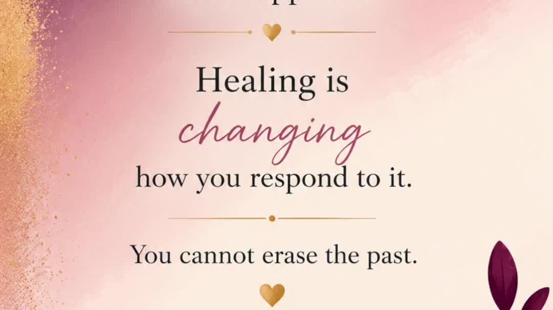 ⁣Healing Isn't Forgetting 🤍