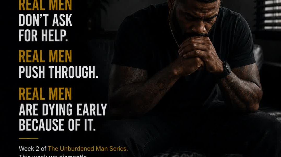 ⁣Real Men Don’t Cry, So They Say