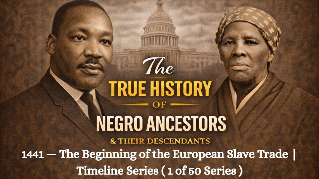 ⁣1441 — The Beginning of the European Slave Trade | Timeline Series - ( 1 of 50 Series )