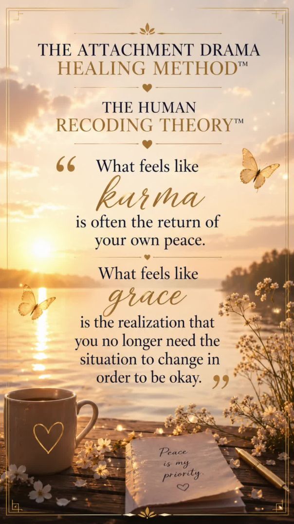 Karma or Grace? The Return of Your Peace