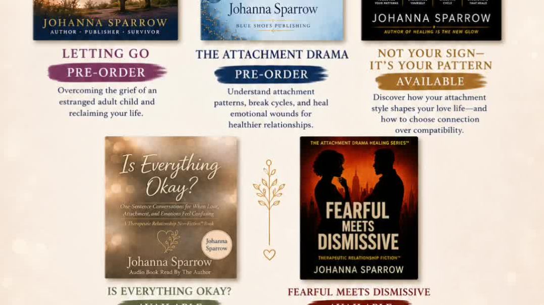 ⁣Johanna Sparrow 2026 Releases | Available Now & Pre-Order Books