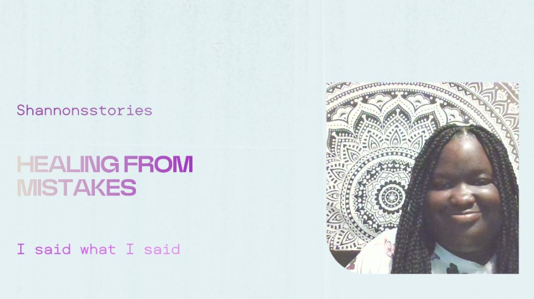 Healing From Mistakes